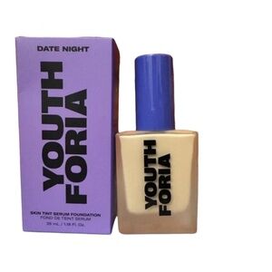 Youthforia Date Night Skin Tint Serum Foundation 120 Fair NIB